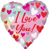 Anagram - Ballon Mylar Jumbo 28Po - Coeur (I Love You) - Party Shop