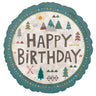 Anagram - Ballon Mylar Jumbo - Forêt (Happy Birthday) - Party Shop