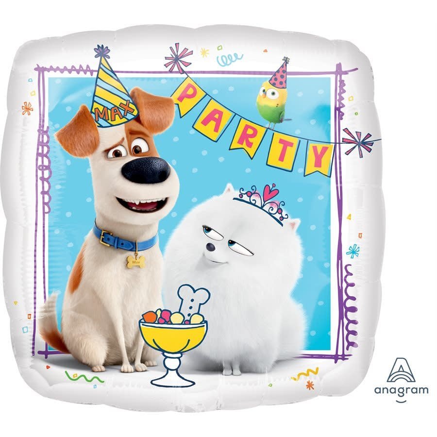 Ballon Mylar Jumbo - The Secret Life Of Pets Party Shop