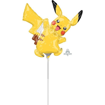 Ballon Mylar Minishape Pikachu Party Shop