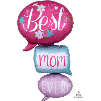 Ballon Mylar Multi - Ballon - Best Mom Ever Party Shop