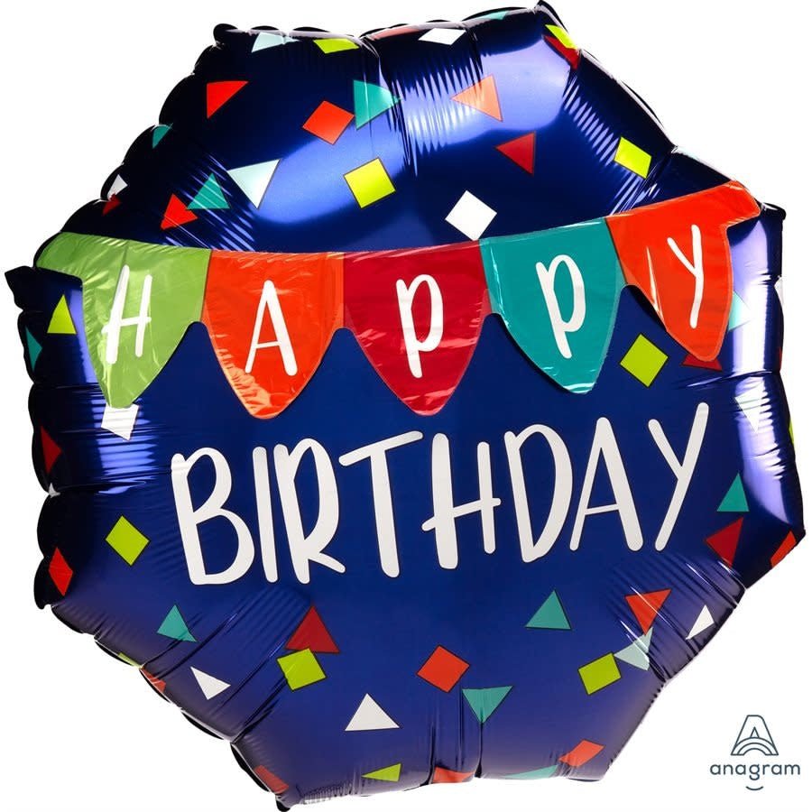 Ballon Mylar Multi - Ballon - Happy Birthday Party Shop