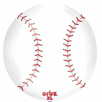 Ballon Mylar Orbz - Balle De Baseball Party Shop