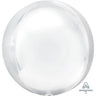 Anagram - Ballon Mylar Orbz Blanc - Party Shop