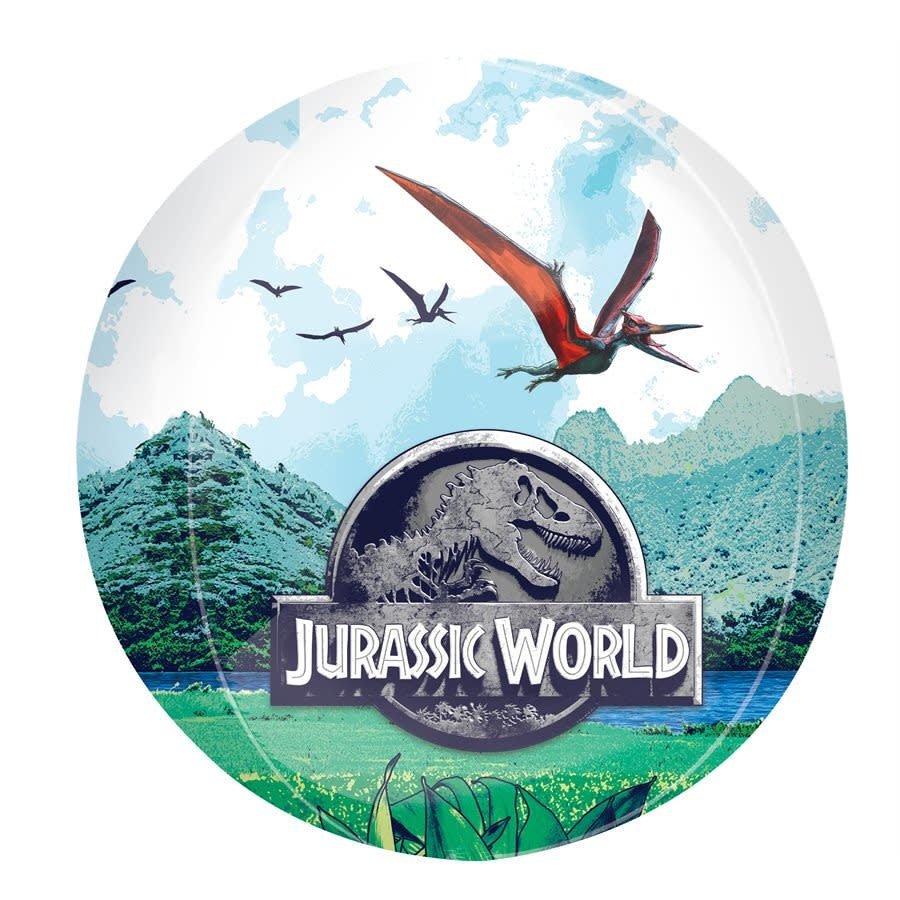 Ballon Mylar Orbz - Jurassic World Party Shop