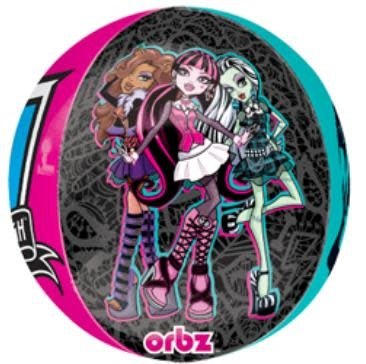 Ballon Mylar Orbz - Monster High Party Shop