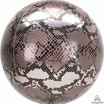 Ballon Mylar Orbz - Motif Serpent Party Shop