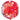 Ballon Mylar Orbz - Motifs De Coeur Party Shop