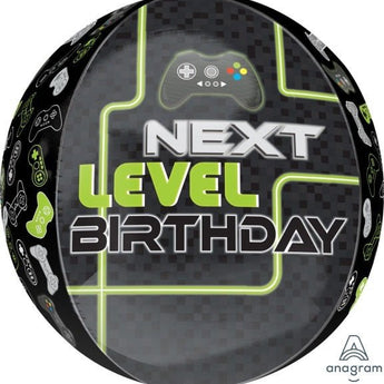 Ballon Mylar Orbz - Next Level Birthday Party Shop