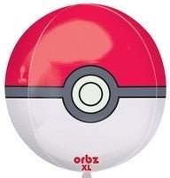 Ballon Mylar Orbz - Pokéball Party Shop