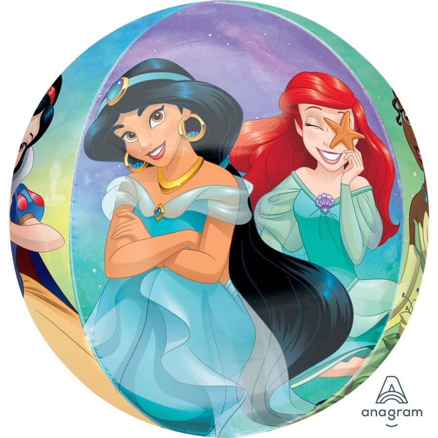 Ballon Mylar Orbz - Princesses Disney Party Shop