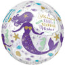 Anagram - Ballon Mylar Orbz - Sirène - Party Shop