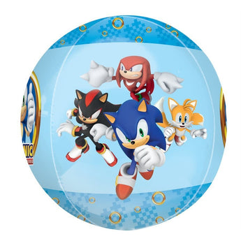 Ballon Mylar Orbz - Sonic The Hedgehog Party Shop