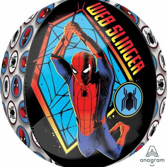 Ballon Mylar Orbz - Spider - Man - Far From Home Party Shop