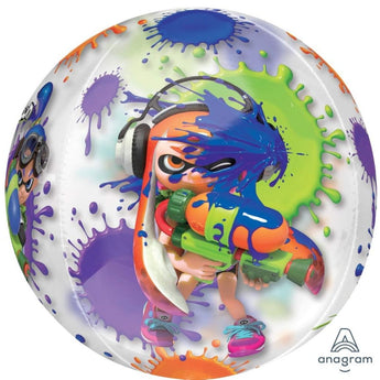 Ballon Mylar Orbz - Splatoon Party Shop