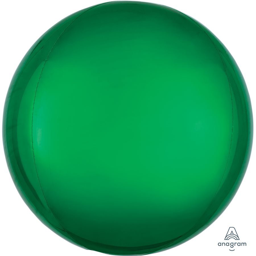 Ballon Mylar Orbz - Vert Party Shop