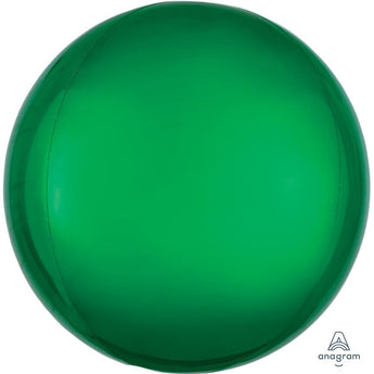 Ballon Mylar Orbz - Vert Party Shop