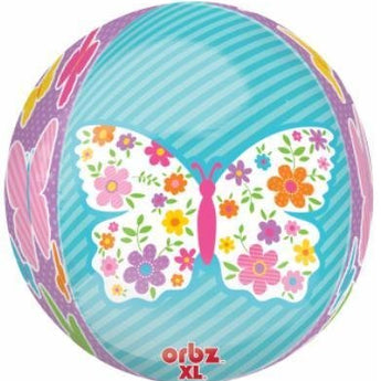 Ballon Mylar Orbz - Welcome Spring Party Shop