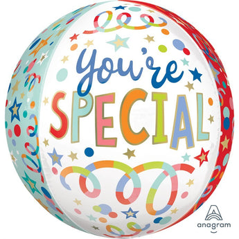 Ballon Mylar Orbz - You'Re Special Party Shop