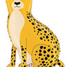 Betallic - Ballon Mylar Shape 40Po - Cheeta Jungle - Party Shop