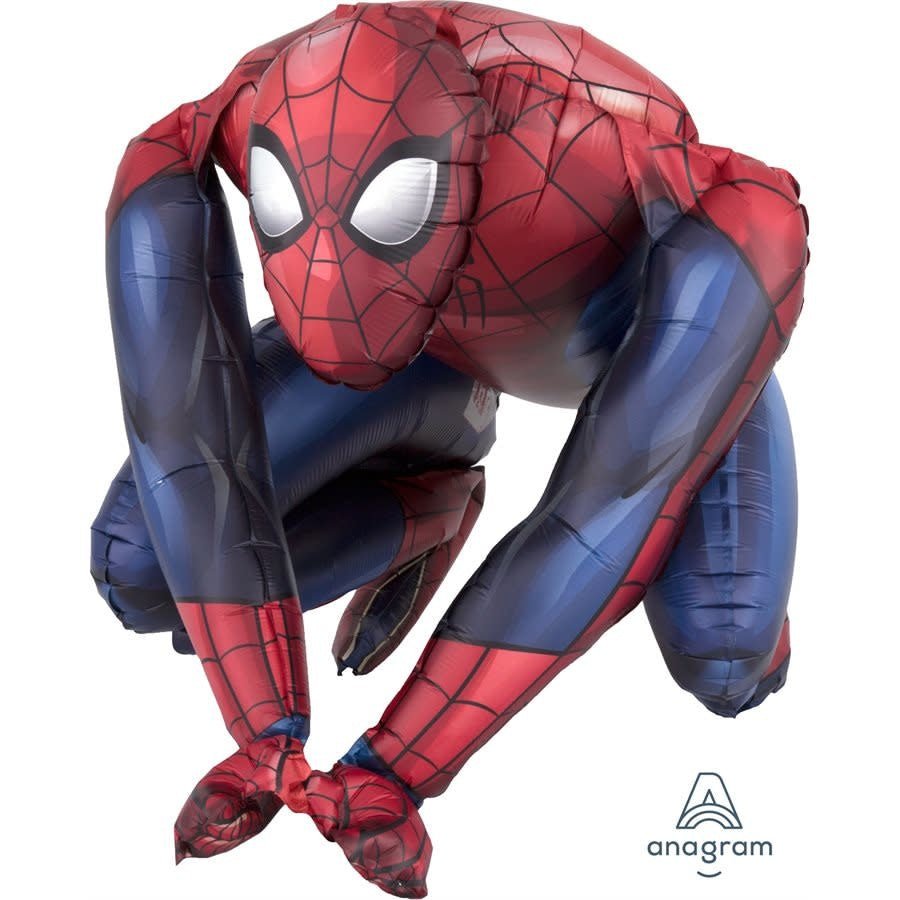 Ballon Mylar Spider - Man À L'Air 15Po De Haut Party Shop