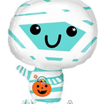 Ballon Mylar Standard Shape - Halloween (Momie) Party Shop