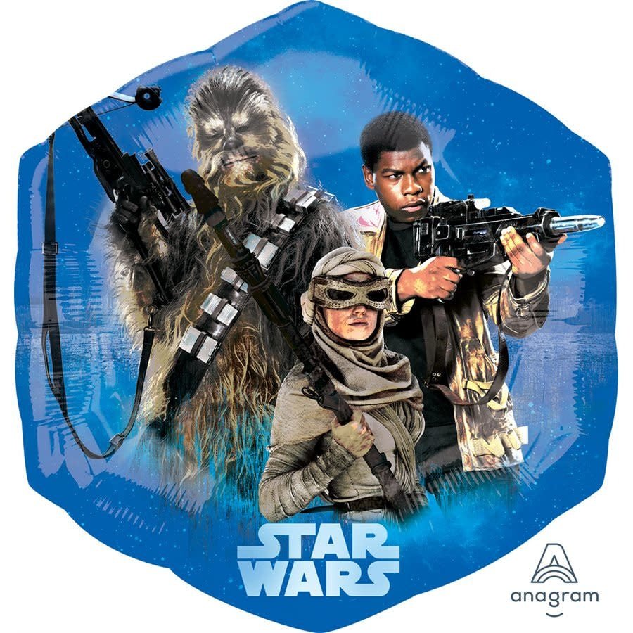 Ballon Mylar Supershape 22Po - Star Wars Party Shop