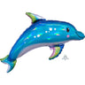 Anagram - Ballon Mylar Supershape 29Po - Dauphin Bleu - Party Shop