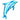 Anagram - Ballon Mylar Supershape 37Po - Dauphin Bleu - Party Shop
