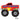 Ballon Mylar Supershape 40Po - Monster Truck Party Shop