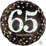 Anagram - Ballon Mylar Supershape - 65 Ans Jumbo - Party Shop