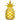 Ballon Mylar Supershape - Ananas Doré Party Shop