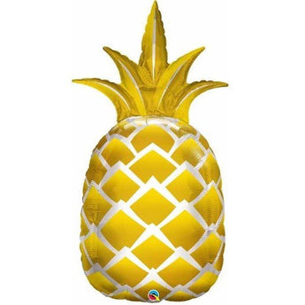 Ballon Mylar Supershape - Ananas Doré Party Shop