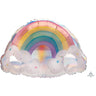 Anagram - Ballon Mylar Supershape - Arc-En-Ciel Licorne Et Narval - Party Shop