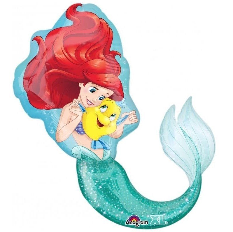 Ballon Mylar Supershape - Ariel (La Petite Sirène) Party Shop