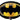 Ballon Mylar Supershape - Batman Logo Party Shop