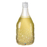 Qualatex - Ballon Mylar Supershape - Bouteille De Champagne Or - Party Shop