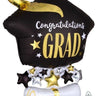 Anagram - Ballon Mylar Supershape - Chapeau Graduation Et Diplôme - Party Shop