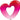 Ballon Mylar Supershape - Coeur Rose Et Rouge Party Shop