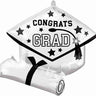 Anagram - Ballon Mylar Supershape - Congrats Grad - Party Shop