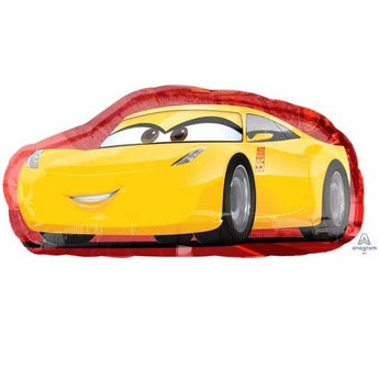 Ballon Mylar Supershape - Cruz Ramirez - Les Bagnoles (Cars) Party Shop