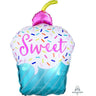 Anagram - Ballon Mylar Supershape  - Cupcake (Sweet, Yum) - Party Shop