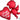 Ballon Mylar Supershape - Cupidon Rouge - Happy Valentine'S Day! Party Shop