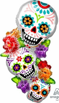 Ballon Mylar Supershape - Dia De La Muerte Party Shop