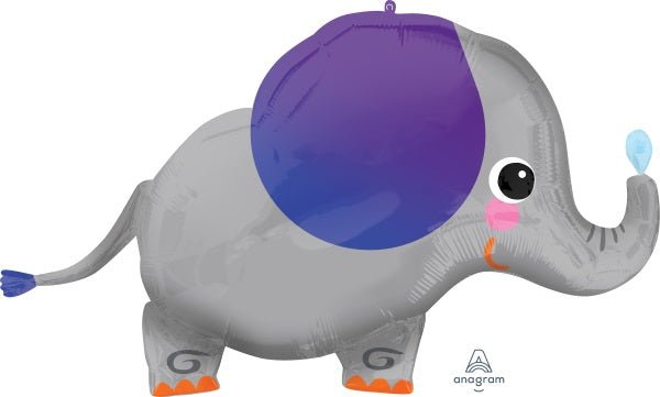 Ballon Mylar Supershape - Éléphant Party Shop