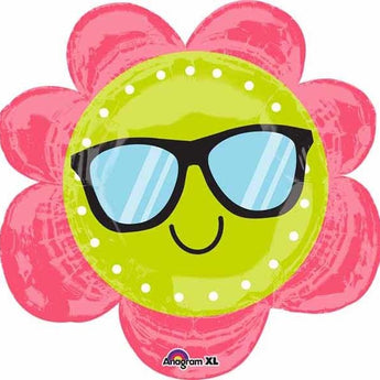 Ballon Mylar Supershape - Fleur Avec Lunette Party Shop