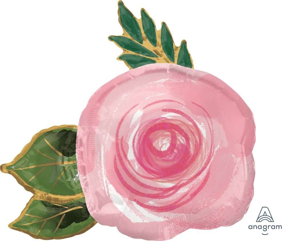 Ballon Mylar Supershape - Fleur Rose Party Shop