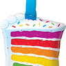 Anagram - Ballon Mylar Supershape - Gâteau De Fête Multicolore - Party Shop