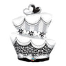 Qualatex - Ballon Mylar Supershape - Gateau Mariage - Party Shop