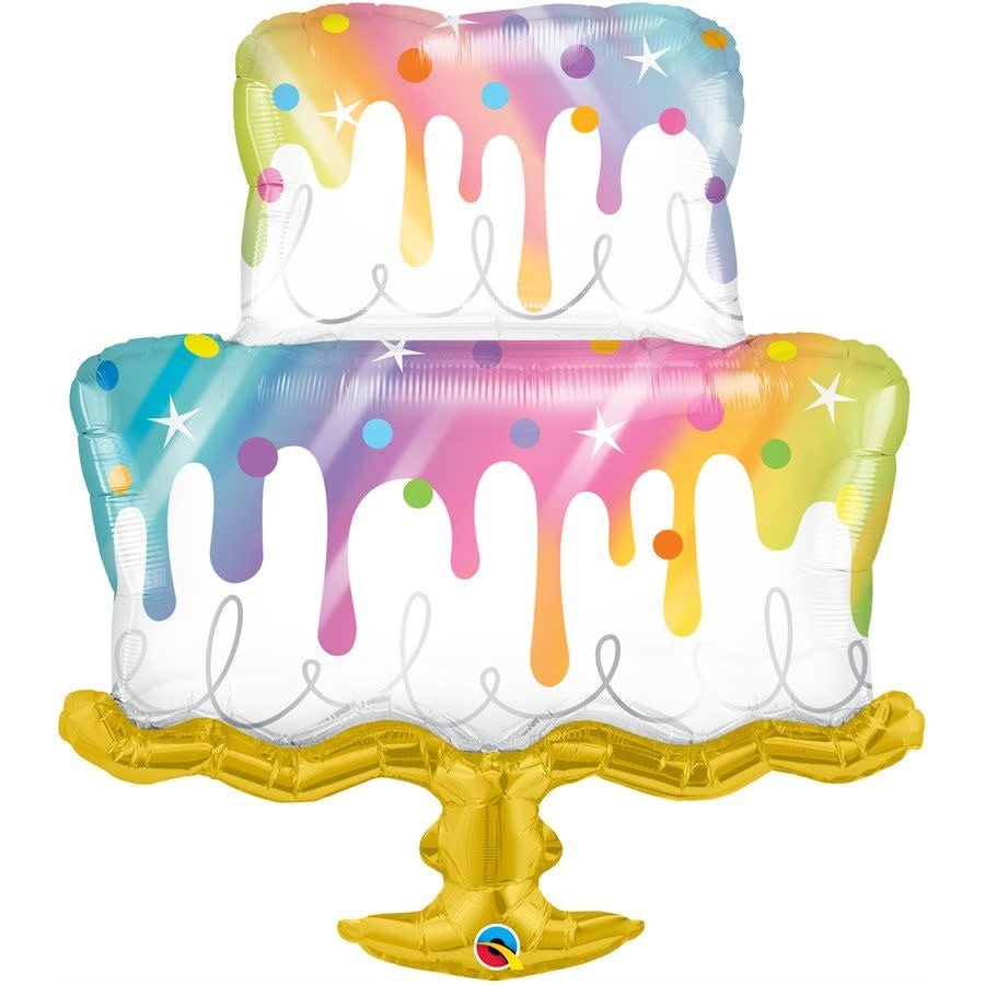 Ballon Mylar Supershape - Gâteau Pastel Party Shop